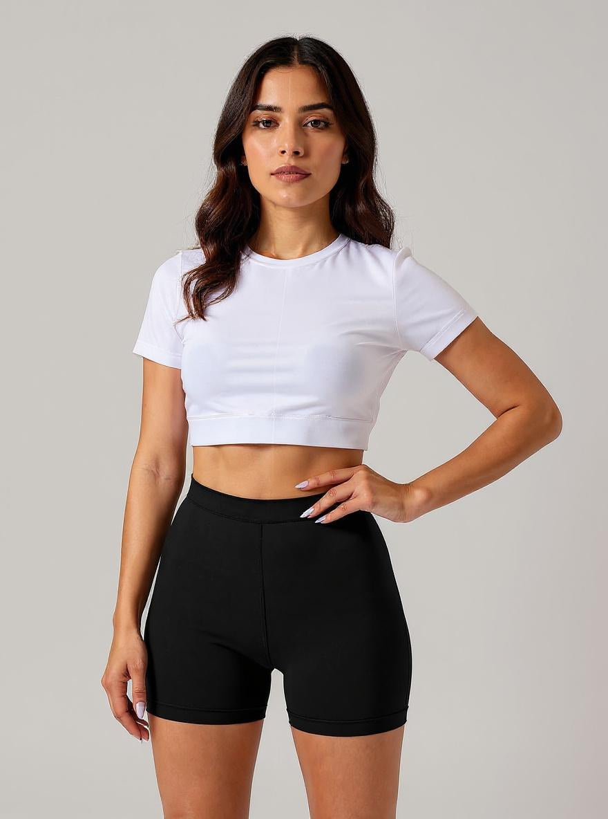 V-shape Waist Shorts